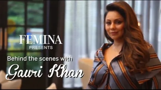 Behind-the-scenes action from our photo shoot with our latest cover girl Gauri Khan