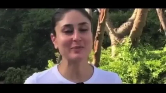 A few words from the trendsetter herself - Kareena Kapoor Khan.