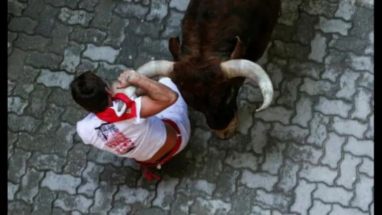 San Fermín 2018 - Octavo encierro 14 de julio - detalle