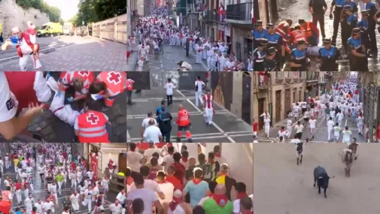 San Fermín 2018 - Último 14.07 [Miura] -  ¡Pobre de mí, pobre de mí, que se han acabado las fiestas de San Fermín!".