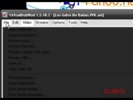 VideoTutorial - Quitar Audio con VirtualDubMod
