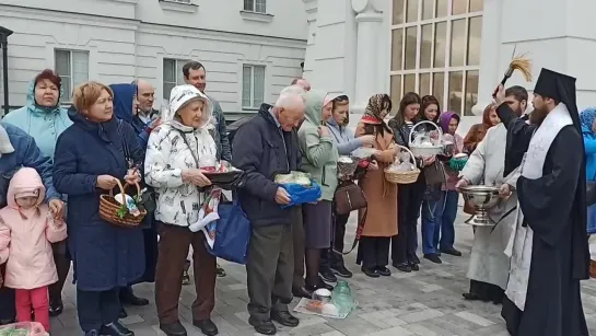 15.04.23. Освящение куличей