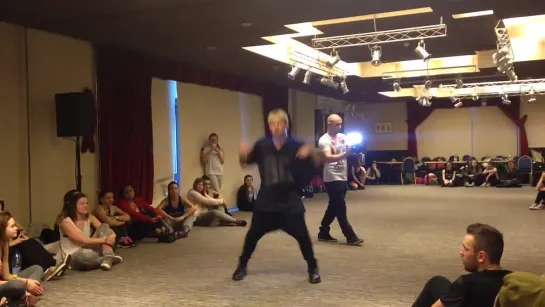 Rudy Smith Waacking ( next level dance convention Belgium)