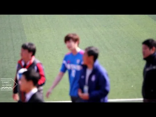 130331 Lee Jong Suk, события футбольного клуба Yongin City