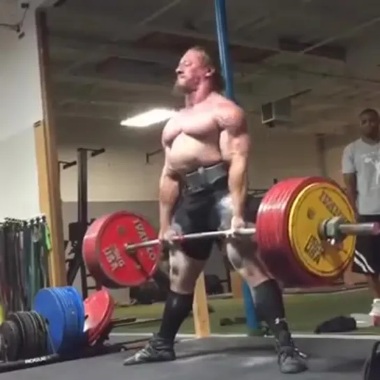 Dan Green deadlift 355 x 3