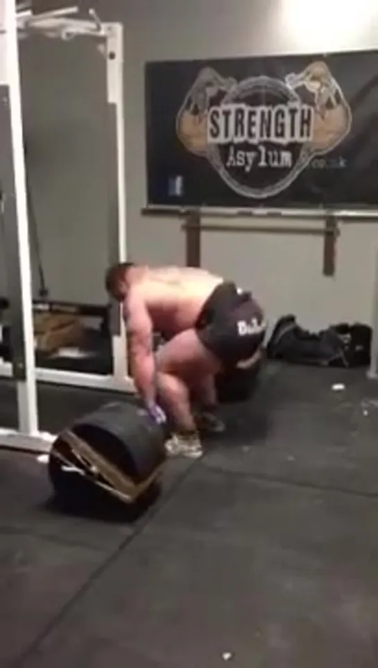 926 lb _ 420 kg Raw Deadlift - Eddie Hall