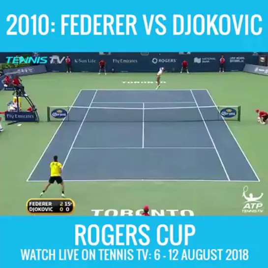 2010 - Djokovic x Federer