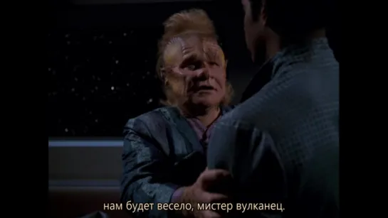 ◀Star Trek VOY▶  Ниликс поселился у Тувока