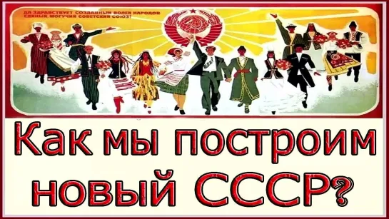 Как мы построим новый СССР?