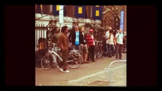 Shah Rukh Khan ‏on the sets of The Ring ( Amsterdam )