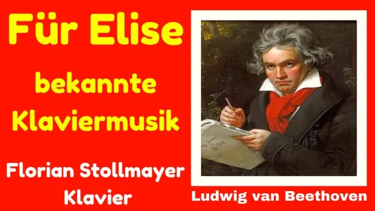 Ludwig van Beethoven Für Elise bekannte Klaviermusik # 5