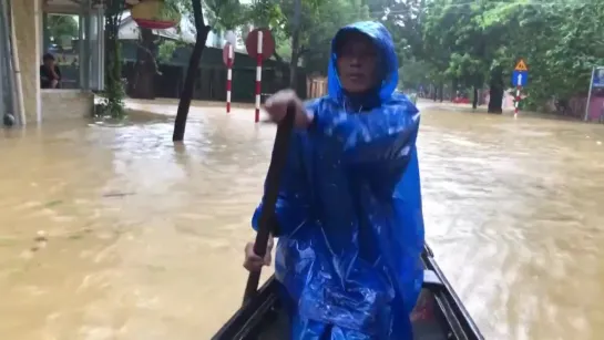 Images of Vietnam flood that has killed at least 18 people ¦ AFP