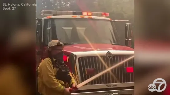 Smoke, flames in NorCal wine country as fires rage