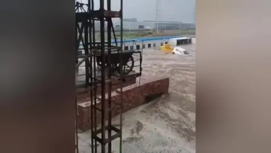 Ongoing flooding in Wuhan, China  July 13 2020