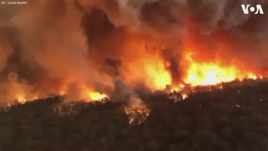 Aerial Footage Shows Scale of Fires in Australia