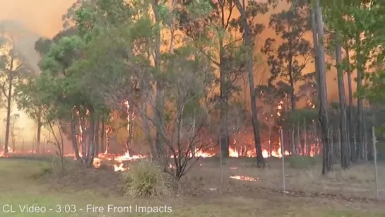 Holsworthy Major Bush Fire Emergency Australia