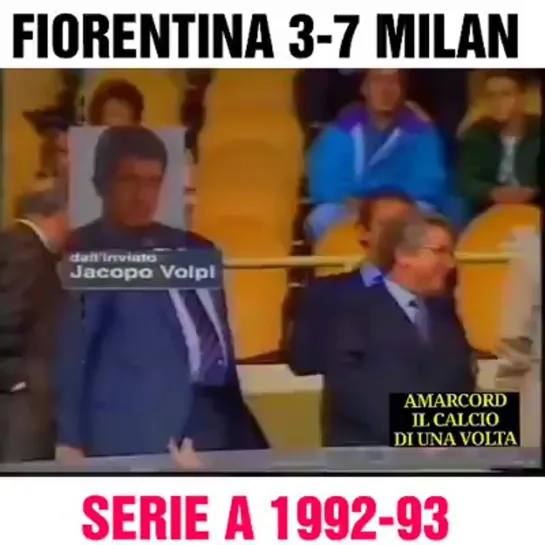 1993 - Fiorentina 3x7 Milan