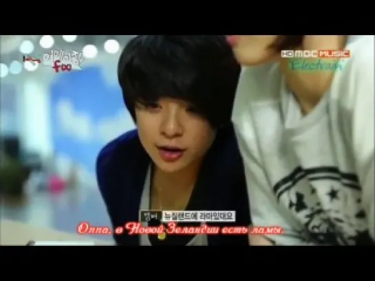 Amazing f(x) Ep.1(Cut) - Minho (SHINee), Sulli & Amber[рус суб / rus sub]