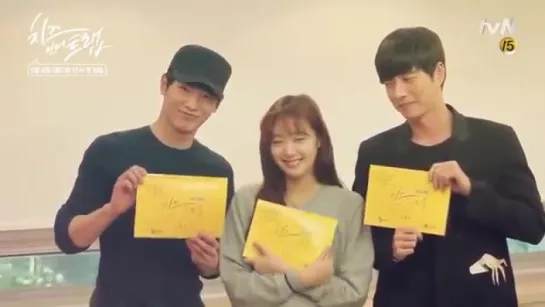 cheese in the trap 최초 공개! 박해진 김고은 화제의 대본리딩 현장 160104 EP 1 eng_indo sub