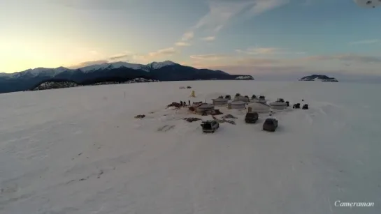 Лёд Байкала 2015 Great ice of lake Baikal 2015