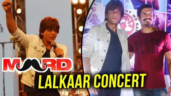 Lalkaar LIVE Concert | Red Carpet FULL VIDEO | Shahrukh Khan, Farhan Akhtar