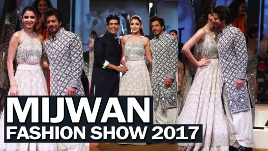 Shahrukh Khan  Anushka Sharma Walks The Ramp At Mijwan 2017 Fashion Show