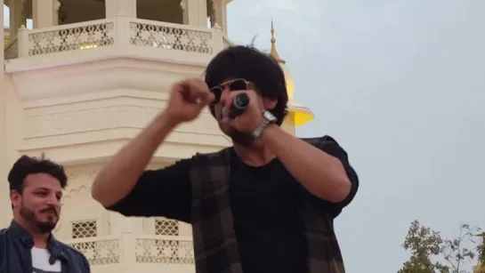 Shahrukh khan raees dialog at bollywoodparks dubai