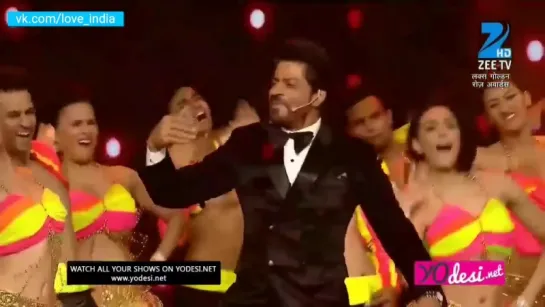 Shahrukh Khan performance in Lux Gоldеn Rose 2016 HD