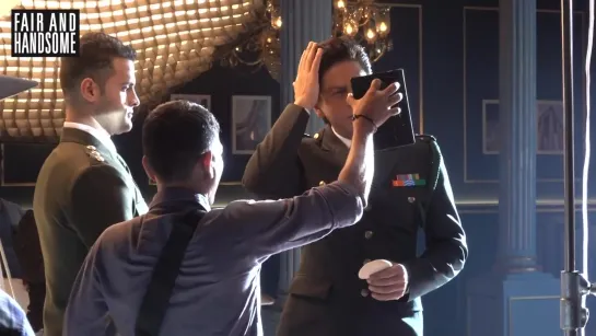 Shah Rukh Khan returns as a Fauji - Behind the Scene for Fair and Handsome