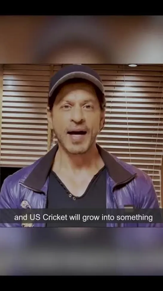 SRK has a message for Knight Riders fans across the globe we embark on