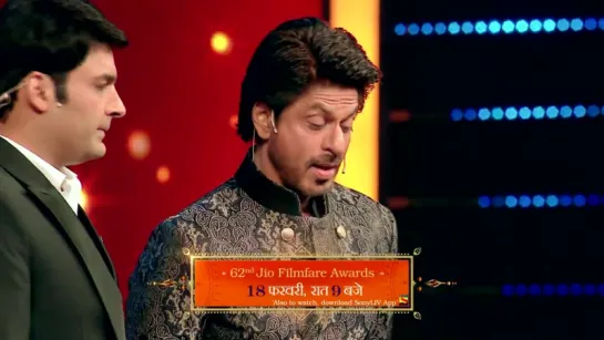 62nd Filmfare Awards - SRKs Retirement - Promo