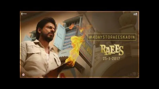 4 Days To Go | Raees Ka Din | Shah Rukh Khan, Nawazuddin Siddiqui | Releasing Jan 25