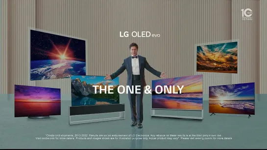 LG OLED evo | The One And Only | Unmatched, Unequalled, Unbeatable