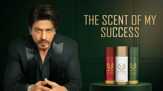 The King of Bollywood, Shah Rukh Khan has his own success ritual with DenverForMen.