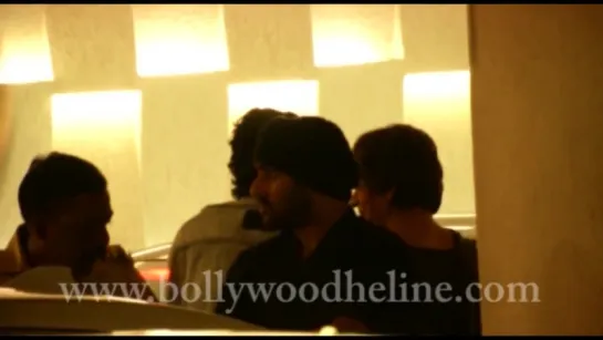 Shah Rukh Khan and Aryan Khan Attends Karan Johars Christmas Party