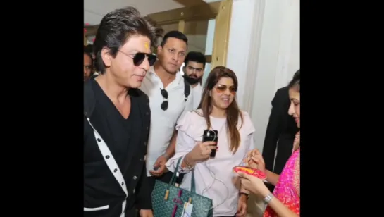 ITC Rajputana welcomes @iamsrk We are thrilled to have him with us!