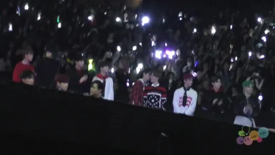 [fancam] 171201 NCT 127 Reaction to EXO "The Eve" & "Ko Ko Bop" @ MAMA 2017