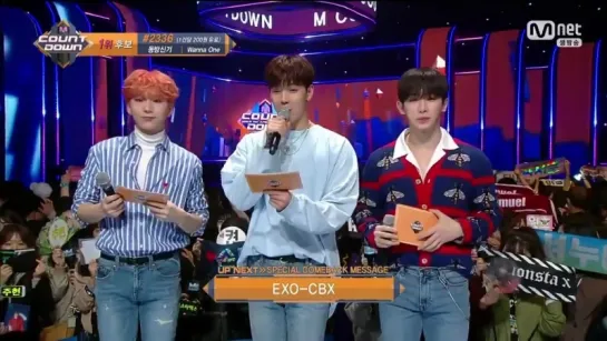 [VK][180405] MONSTA X Special MC (Kihyun, Wonho, Shownu) @ M!Countdown