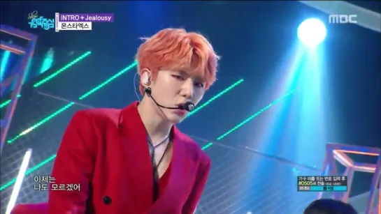 [VK][180331] MONSTA X - Intro + Jealousy @ Show! Music Core