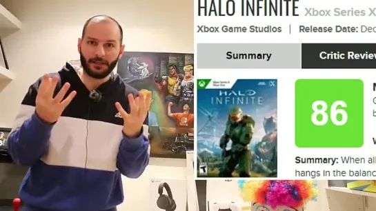 ¡HALO INFINITE VÍCTIMA DEL ODIO DE LA PRENSA A XBOX! - 86 En Metacritic - La Prensa - Sasel (480p_25fps_H264-128kbit_AAC)