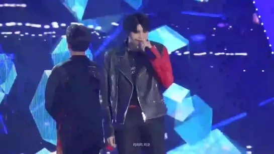 170903 VIXX LR - Feeling (Leo focus) @ Incheon Airport Sky Festival