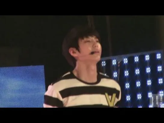 [Fancam] 130829 Cheonan Concert VIXX - Light me up (LEO ver.)