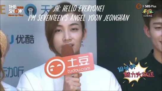 [ENG SUB] 150602 SEVENTEEN Warm-Up Time @ The Show