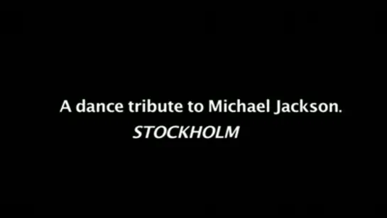 флэш моб Michael Jackson Dance Tribute - STOCKHOLM