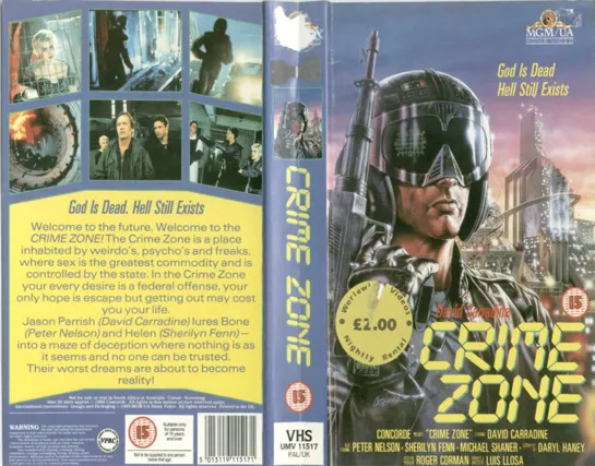 Crime Zone.VHS