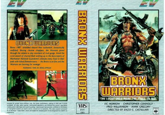 Bronx Warriors (1982)VHS