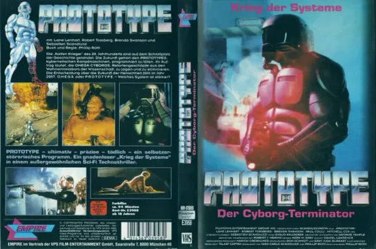 Prototype  (1992)  VHS Apocaliptice