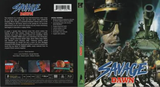 Savage Dawn 1985.💎 VHS