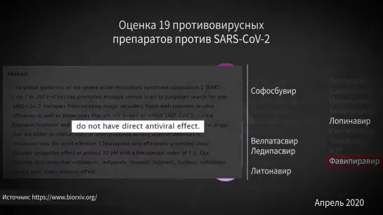 [GapNews] Сомнительный препарат от коронавируса одобрен в России - Авифавир