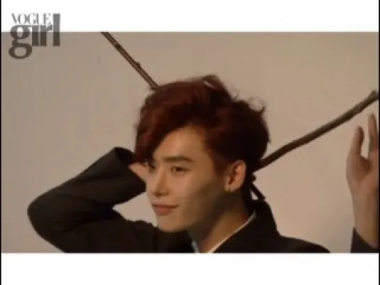 Lee Jong Suk - Vogue Girl BTS